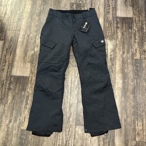 DC Snowboarding Nonchalant Black Snow Pants Mens XL 10K Waterproof